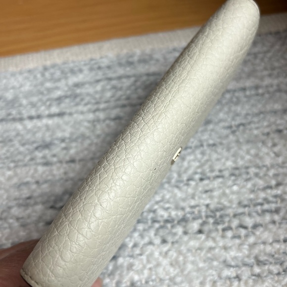 Kate Spade Sandra Southport Avenue Black White Trifold Wallet - Picture 8 of 15